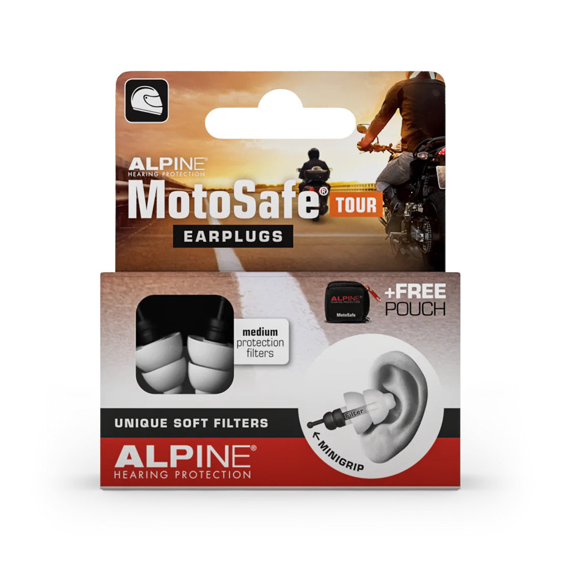 Dopuri de urechi ALPINE MotoSafe®