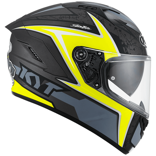 Casca integrala KYT NF-R Mindset galben - MotoRR