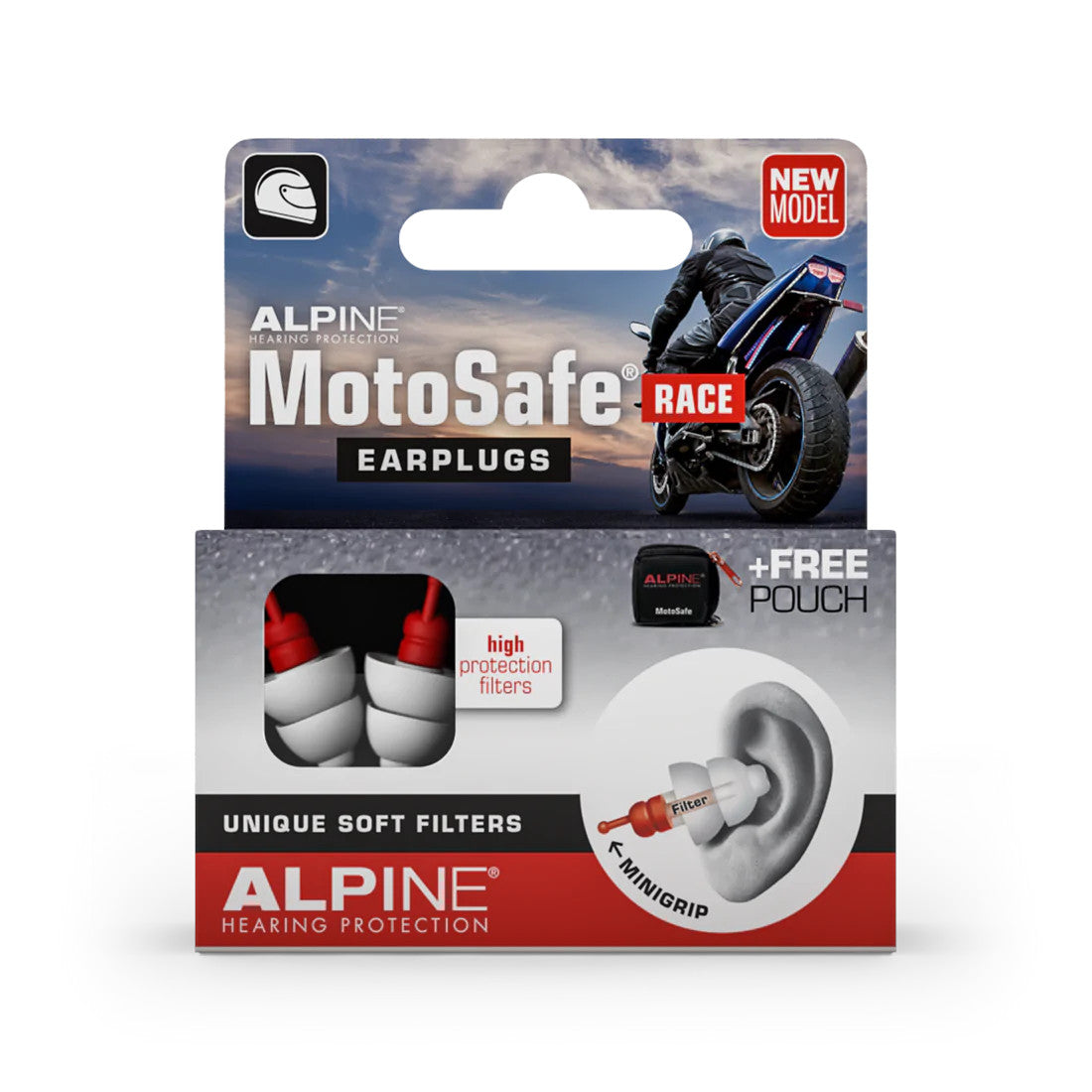 Dopuri de urechi ALPINE MotoSafe®