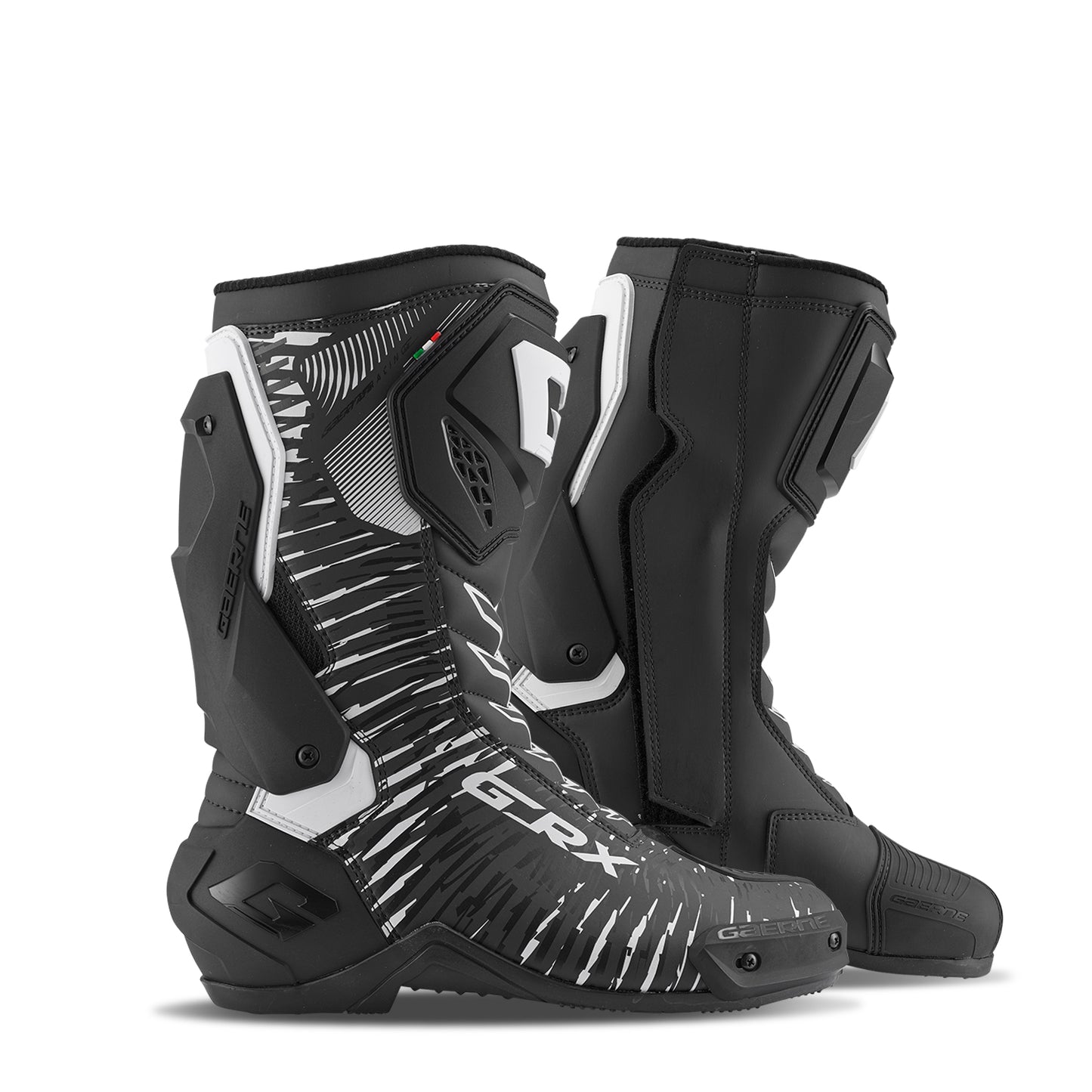 Ghete sport Gaerne G_RX negru/alb - MotoRR