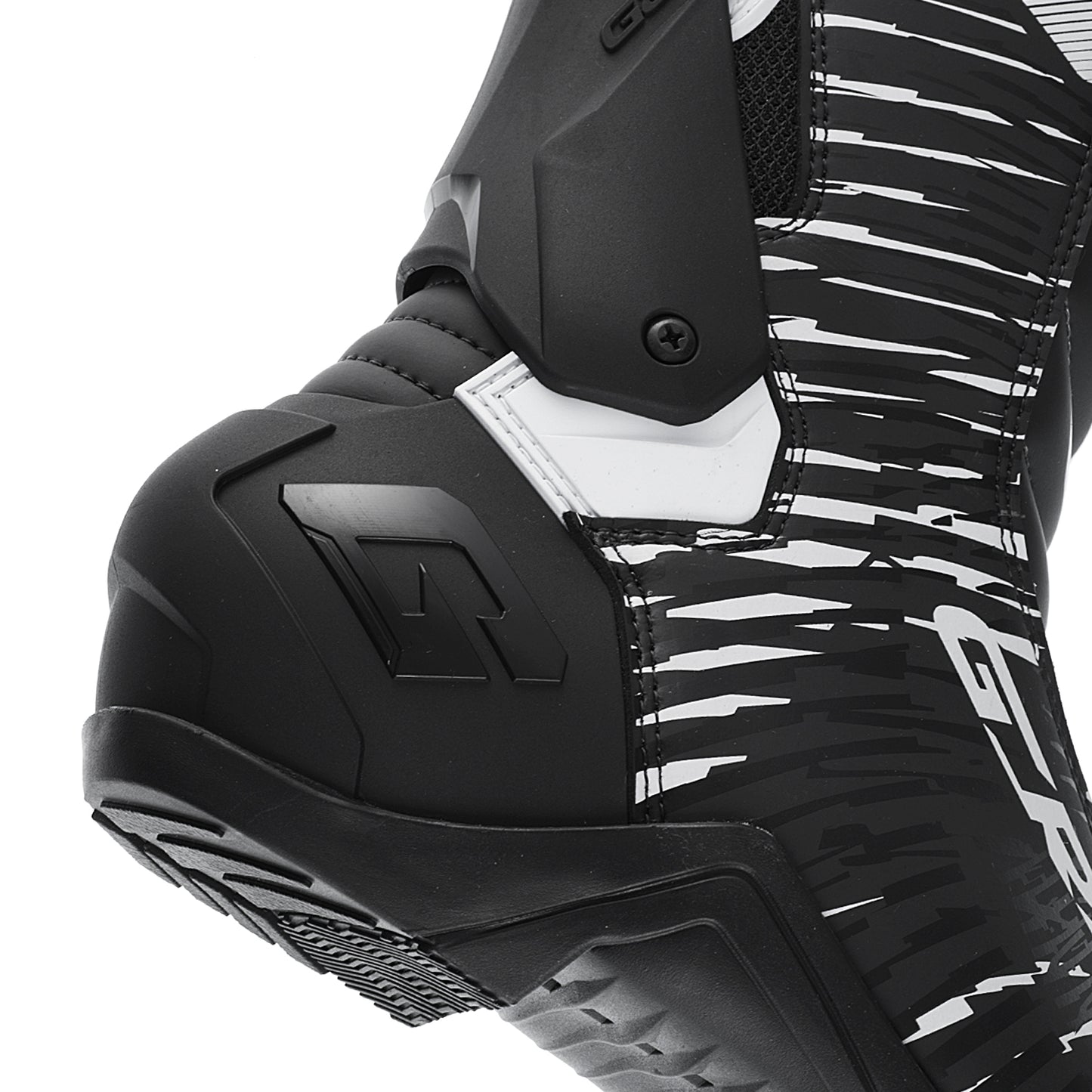 Ghete sport Gaerne G_RX negru/alb - MotoRR