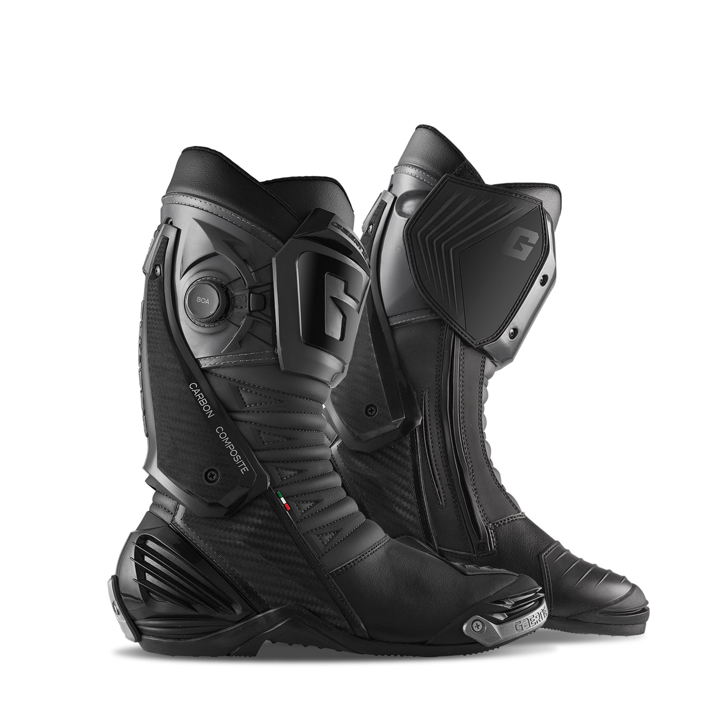 Ghete sport Gaerne GP1 LS negru/antracit - MotoRR