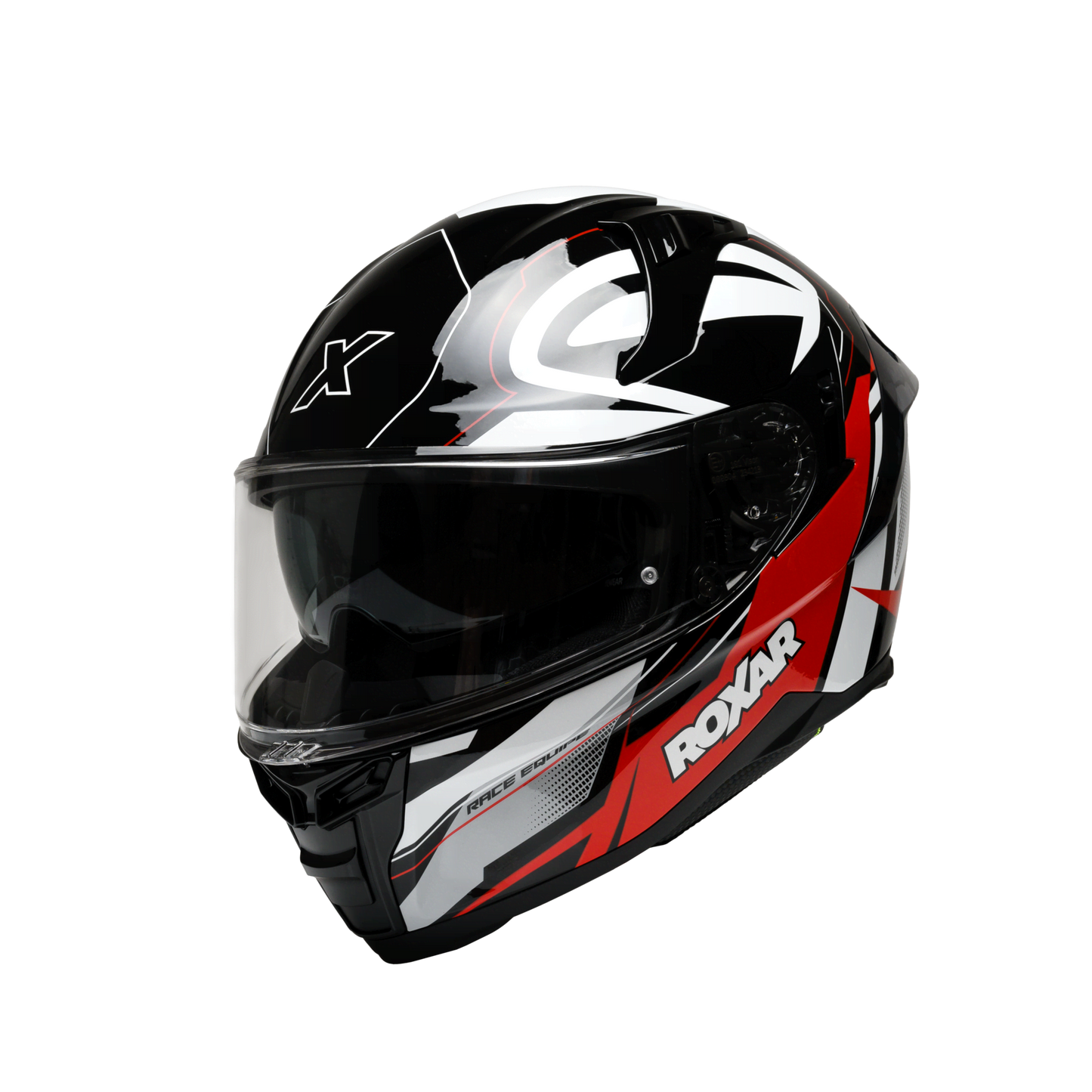 Casca integrala Roxar Bayamo EVO Race negru/alb/rosu - MotoRR