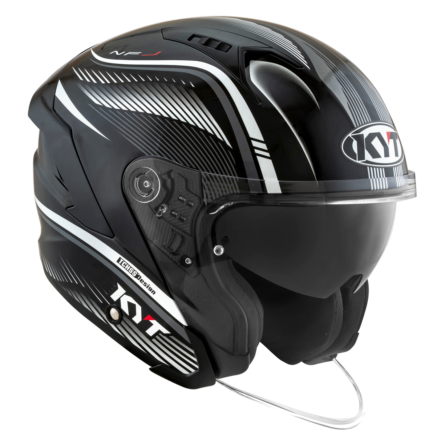 Casca Open Face KYT NF-J Radar - MotoRR