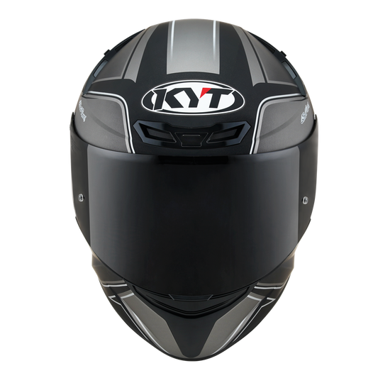 Casca integrala KYT TT-Course Tourist gri/negru - MotoRR
