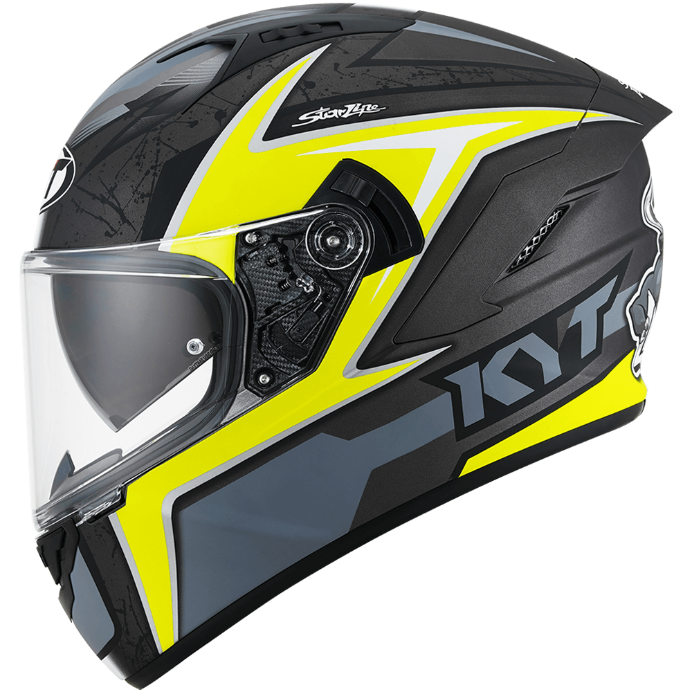 Casca integrala KYT NF-R Mindset galben - MotoRR