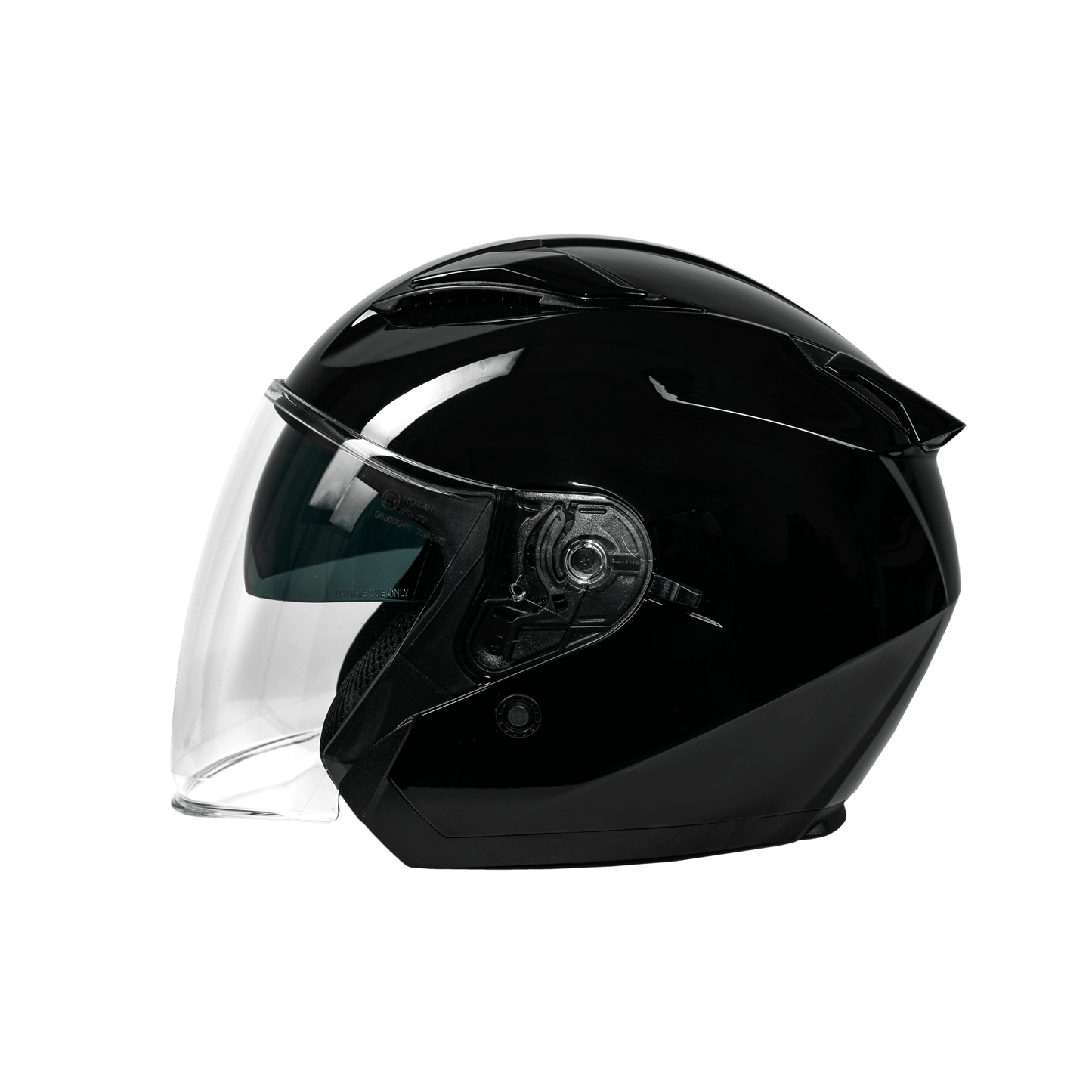 Casca Open-Face Roxar Orlando EVO Z-Line negru lucios - MotoRR