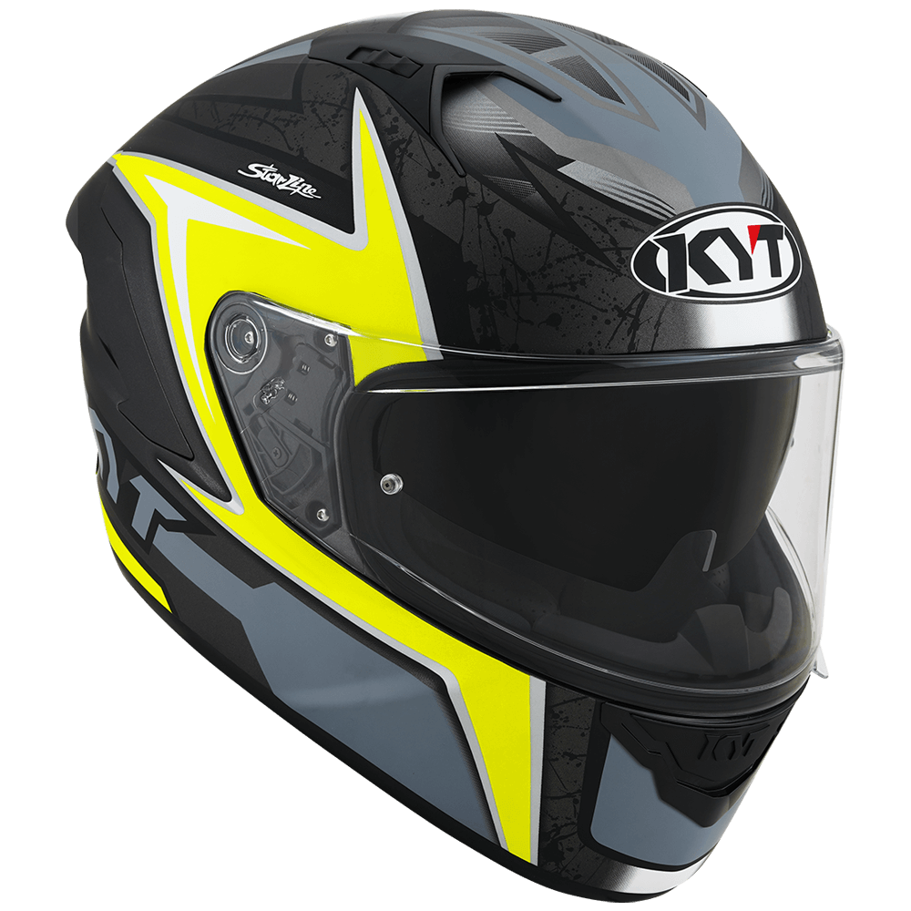 Casca integrala KYT NF-R Mindset galben - MotoRR
