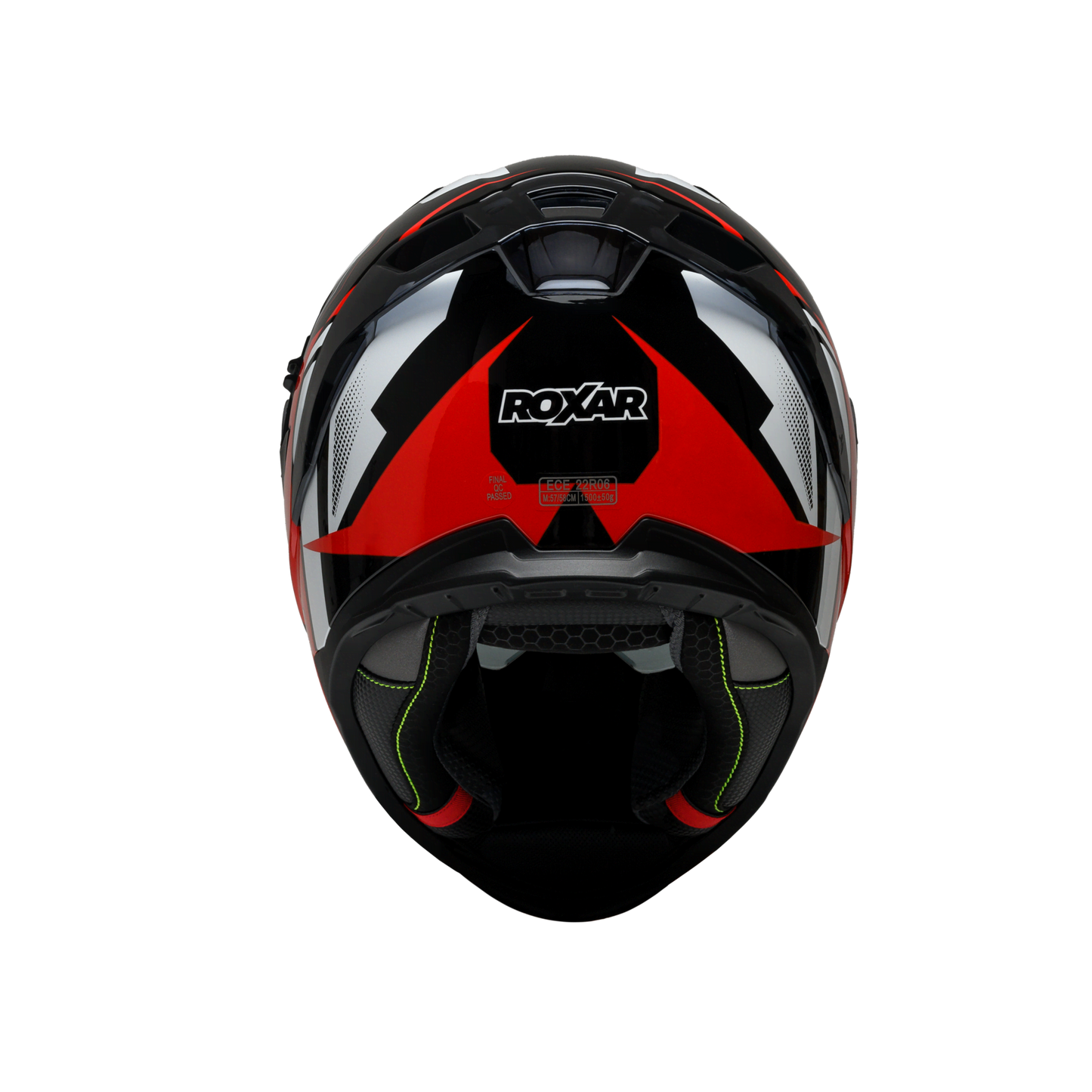 Casca integrala Roxar Bayamo EVO Race negru/alb/rosu - MotoRR