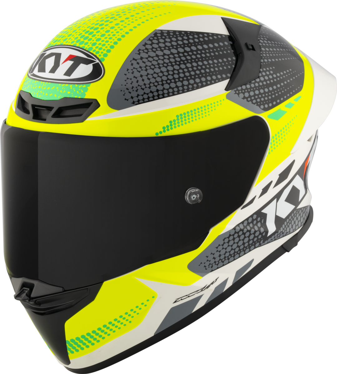 Casca integrala KYT TT-Revo Gear negru/galben - MotoRR