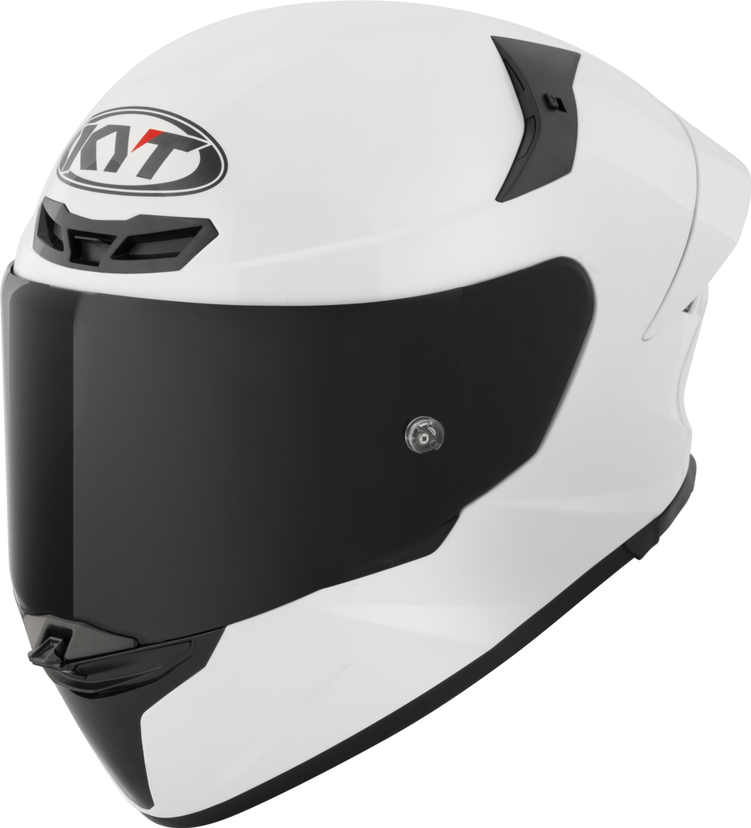 Casca integrala KYT TT-Revo Plain alb - MotoRR
