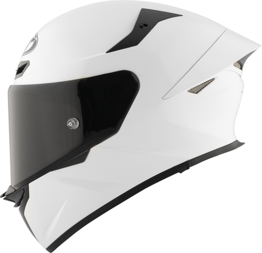 Casca integrala KYT TT-Revo Plain alb - MotoRR