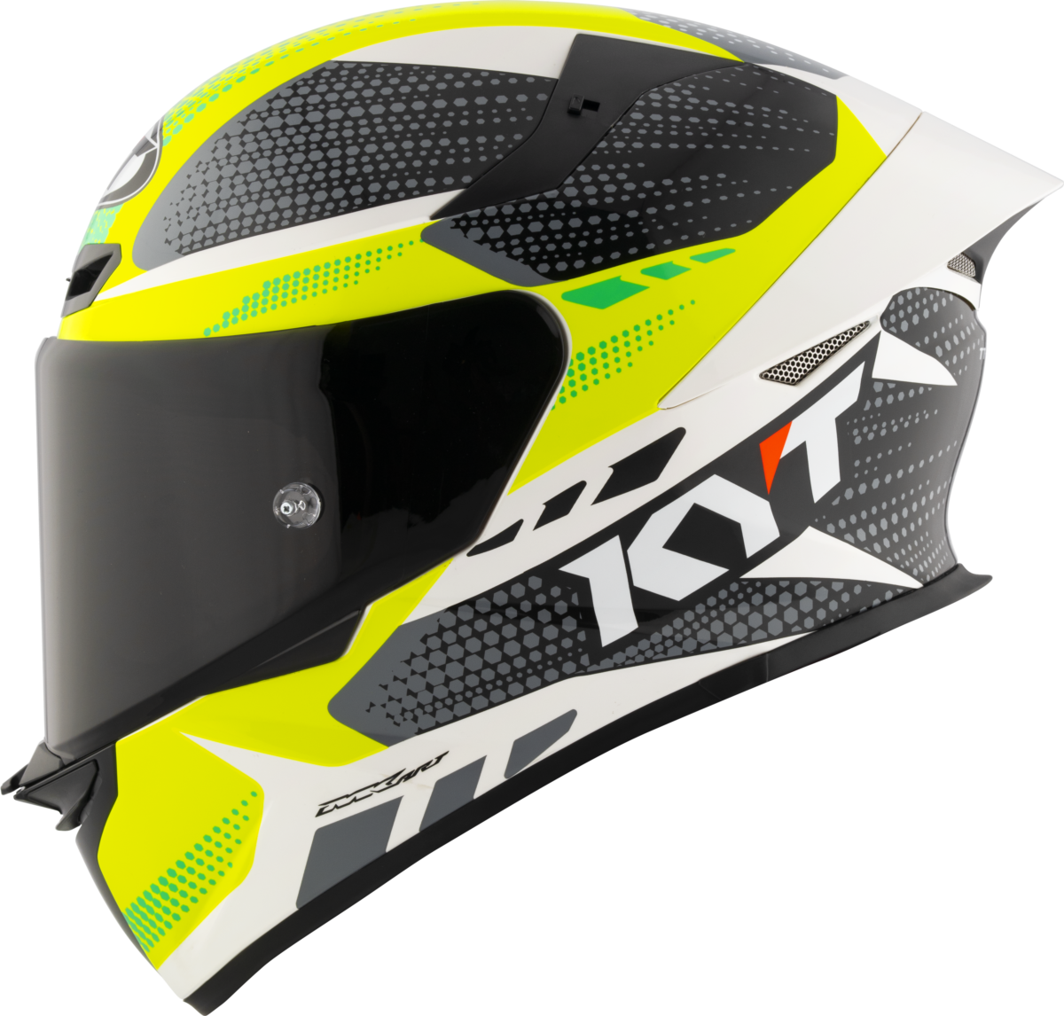 Casca integrala KYT TT-Revo Gear negru/galben - MotoRR