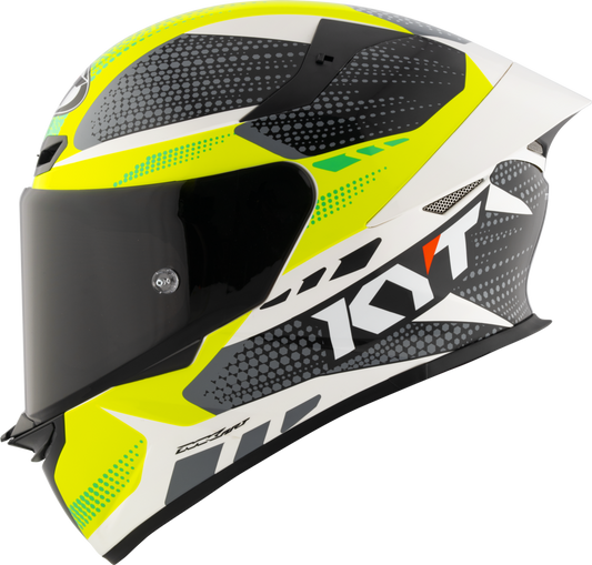 Casca integrala KYT TT-Revo Gear negru/galben - MotoRR