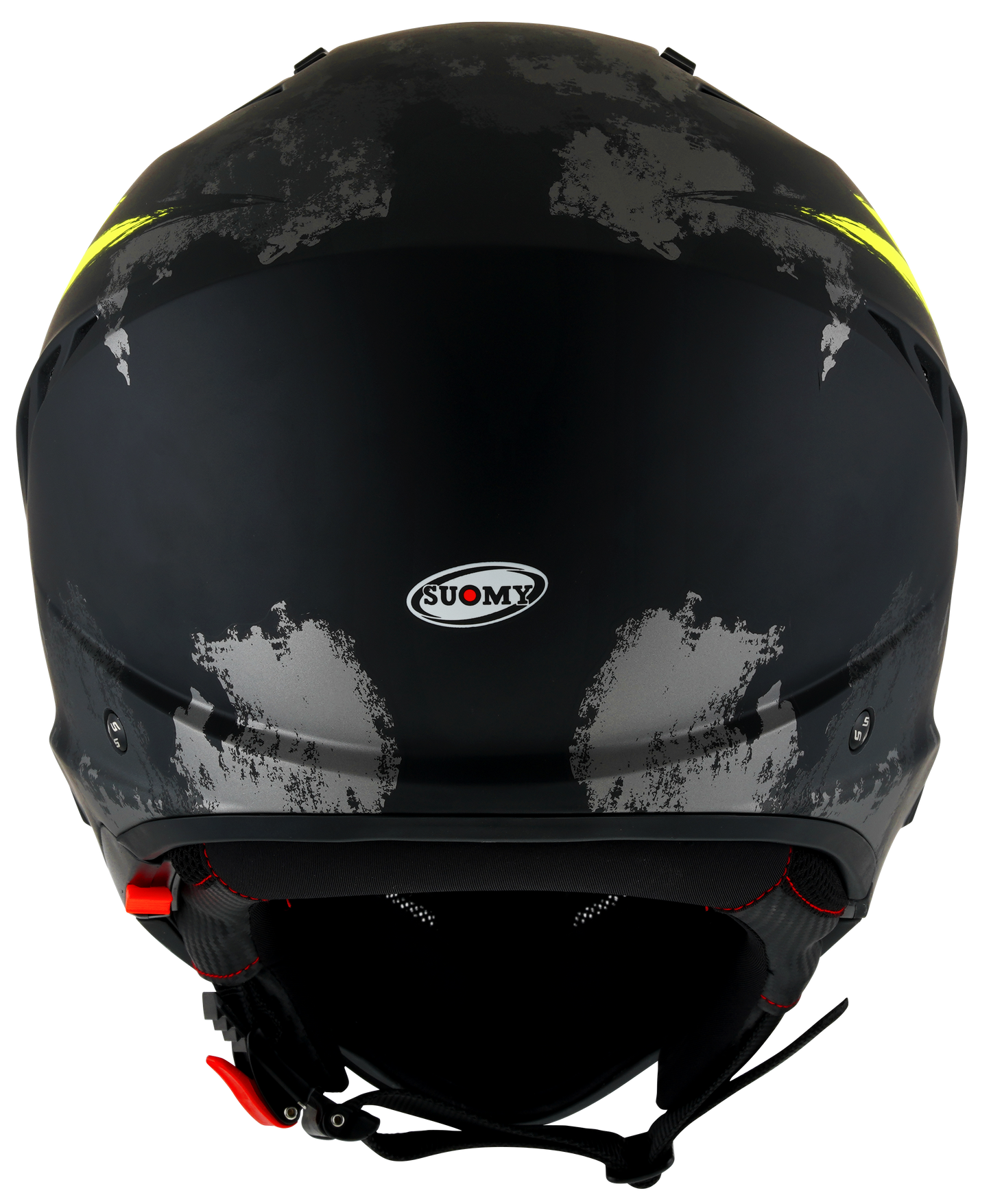 Casca integrala Suomy Armor Hi Volt Mat negru/galben - MotoRR