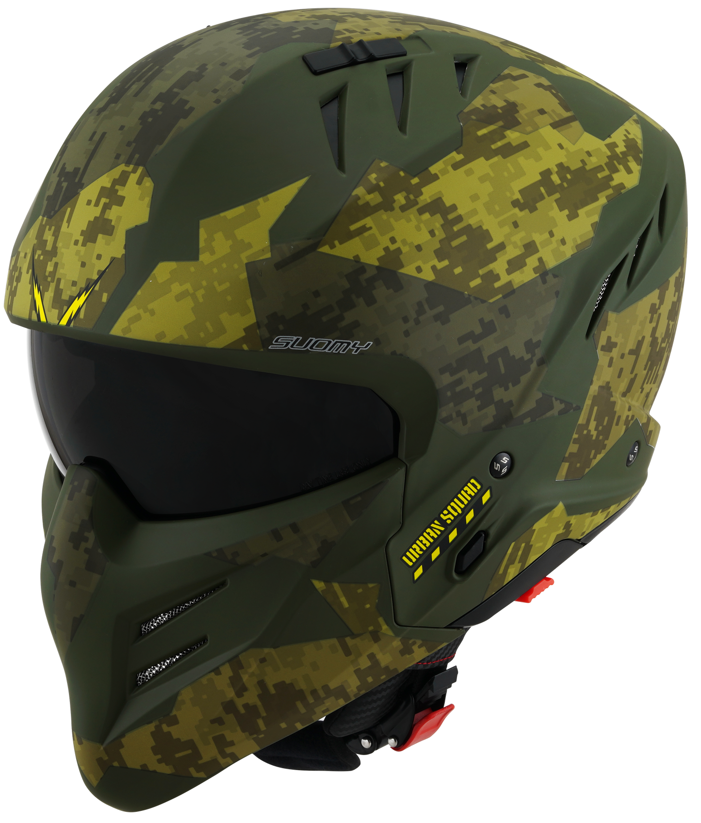 Casca integrala Suomy Armor Urban Squad camuflaj mat - MotoRR