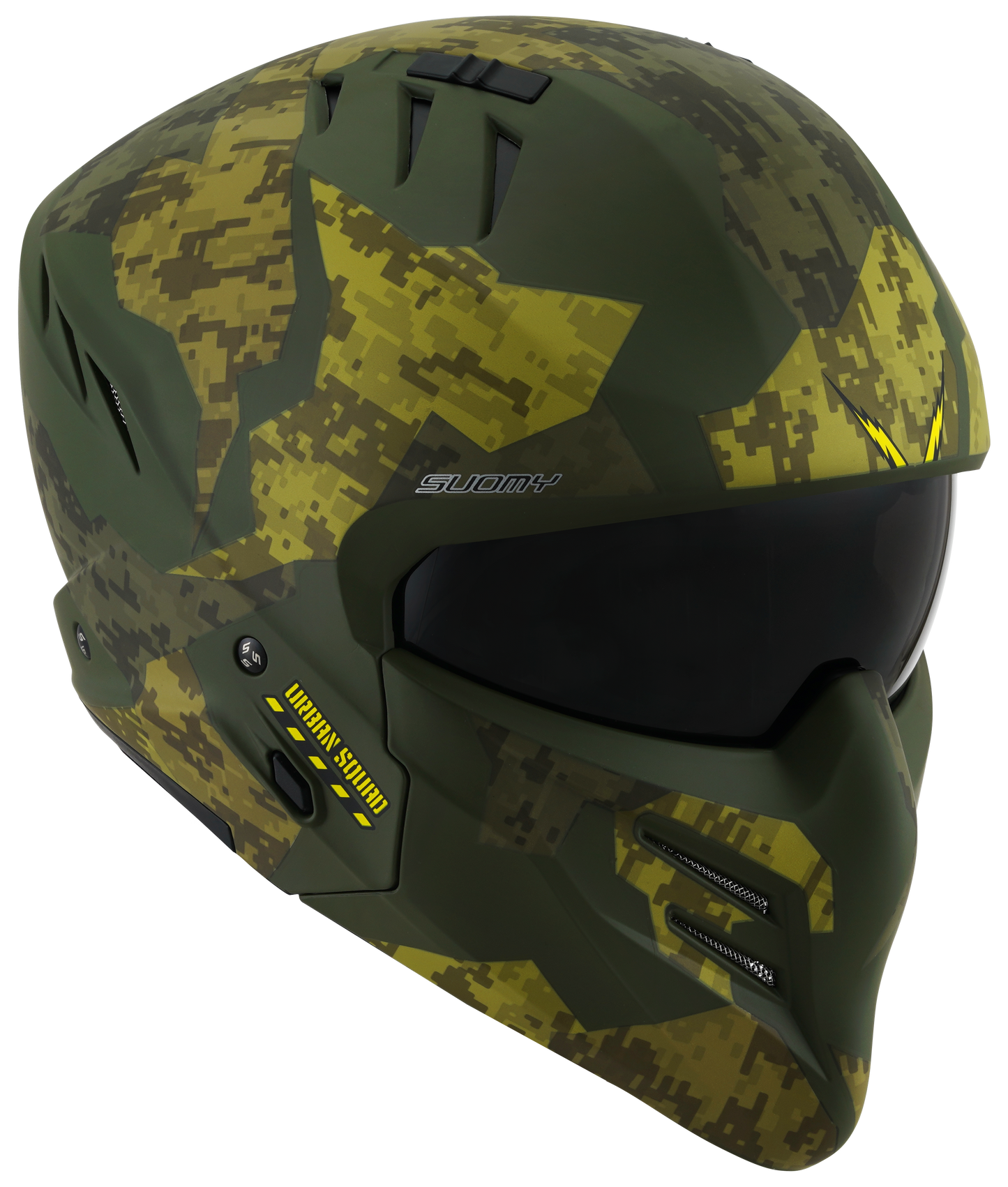 Casca integrala Suomy Armor Urban Squad camuflaj mat - MotoRR