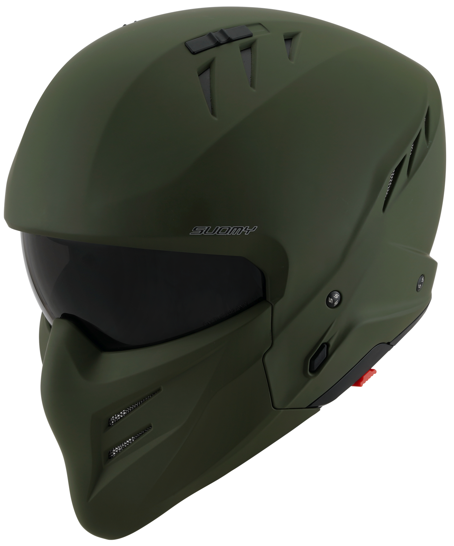 Casca integrala Suomy Armor verde mat - MotoRR