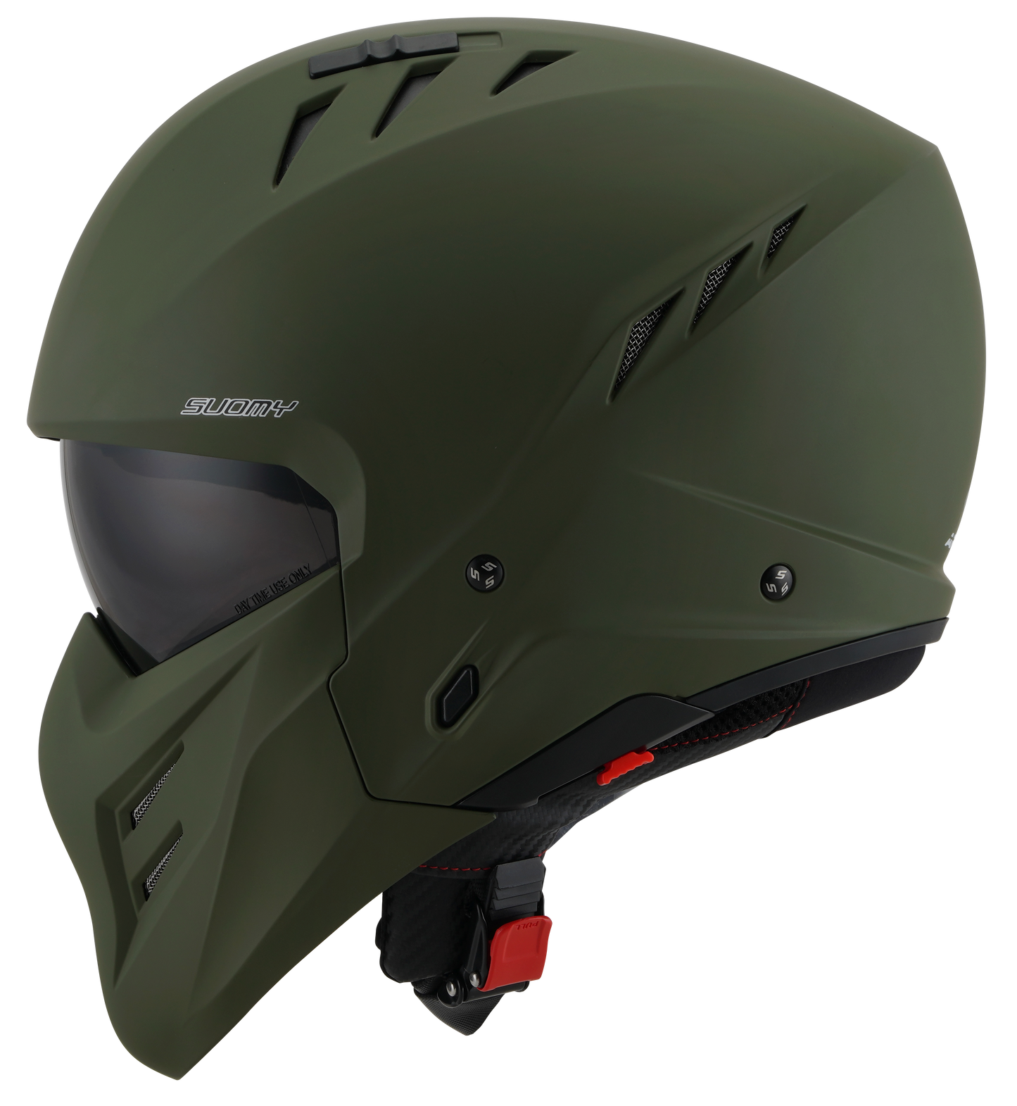 Casca integrala Suomy Armor verde mat - MotoRR