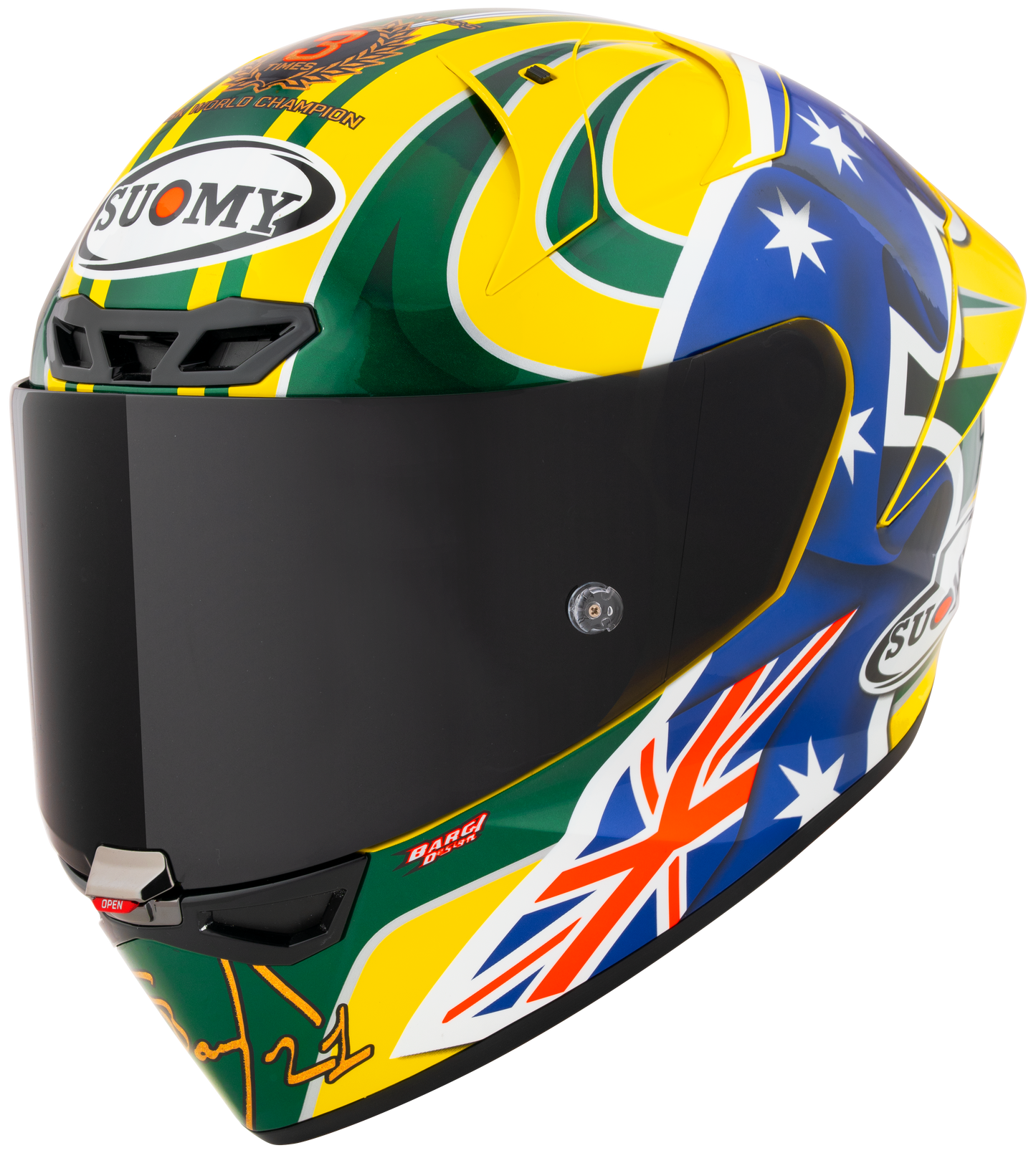 Casca integrala Suomy S1-XR GP Troy Bayliss Replica 2005 - MotoRR