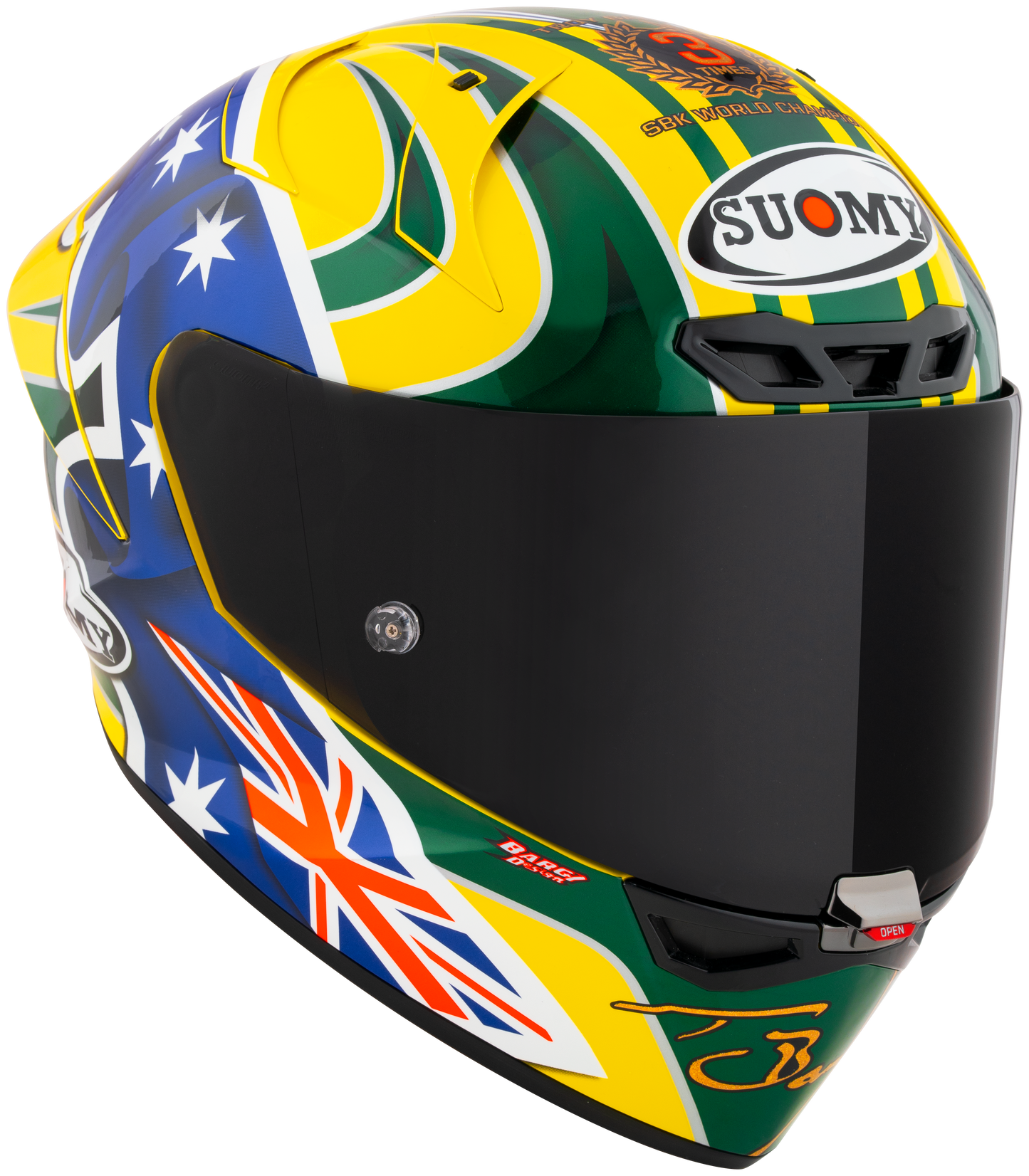 Casca integrala Suomy S1-XR GP Troy Bayliss Replica 2005 - MotoRR