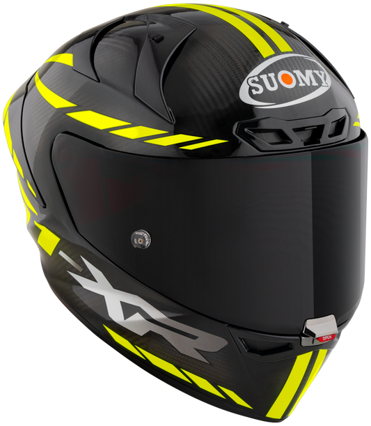 Casca integrala Suomy S1-XR GP Carbon Hypersonic galben - MotoRR