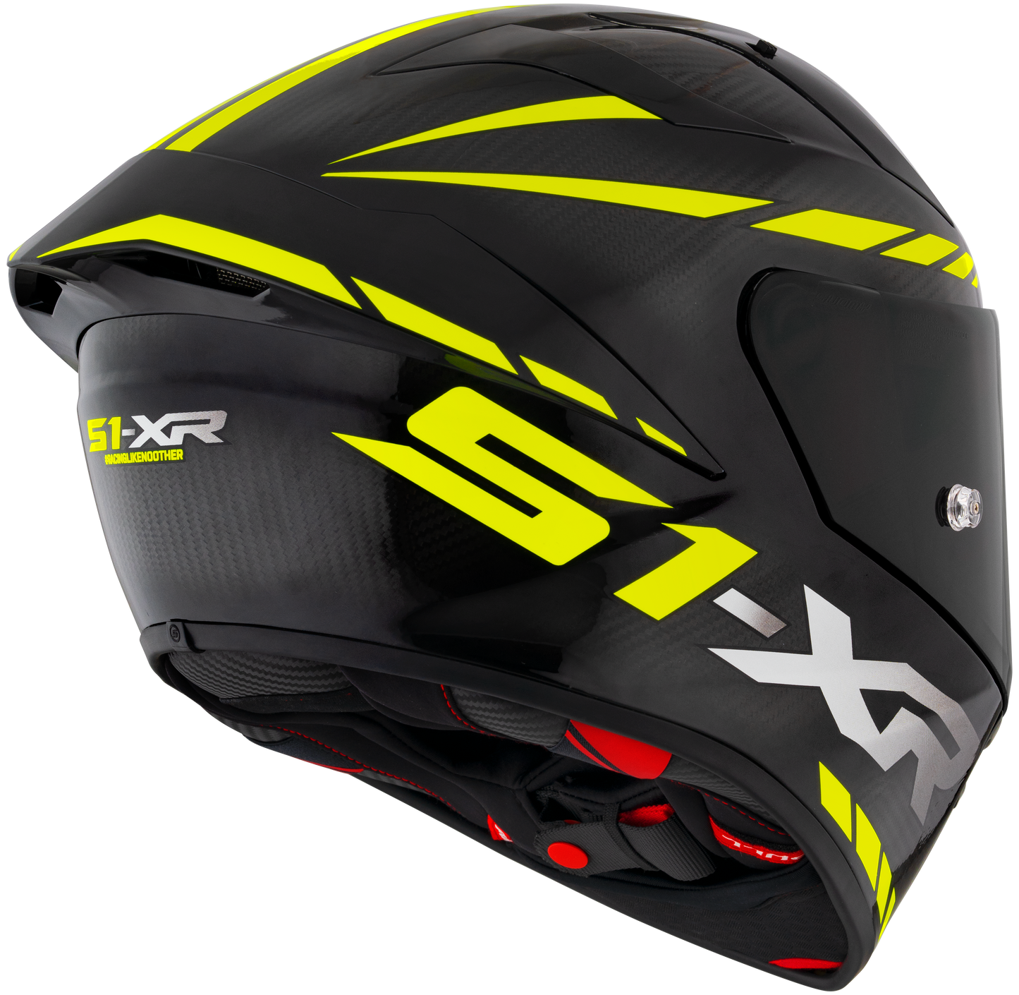 Casca integrala Suomy S1-XR GP Carbon Hypersonic galben - MotoRR