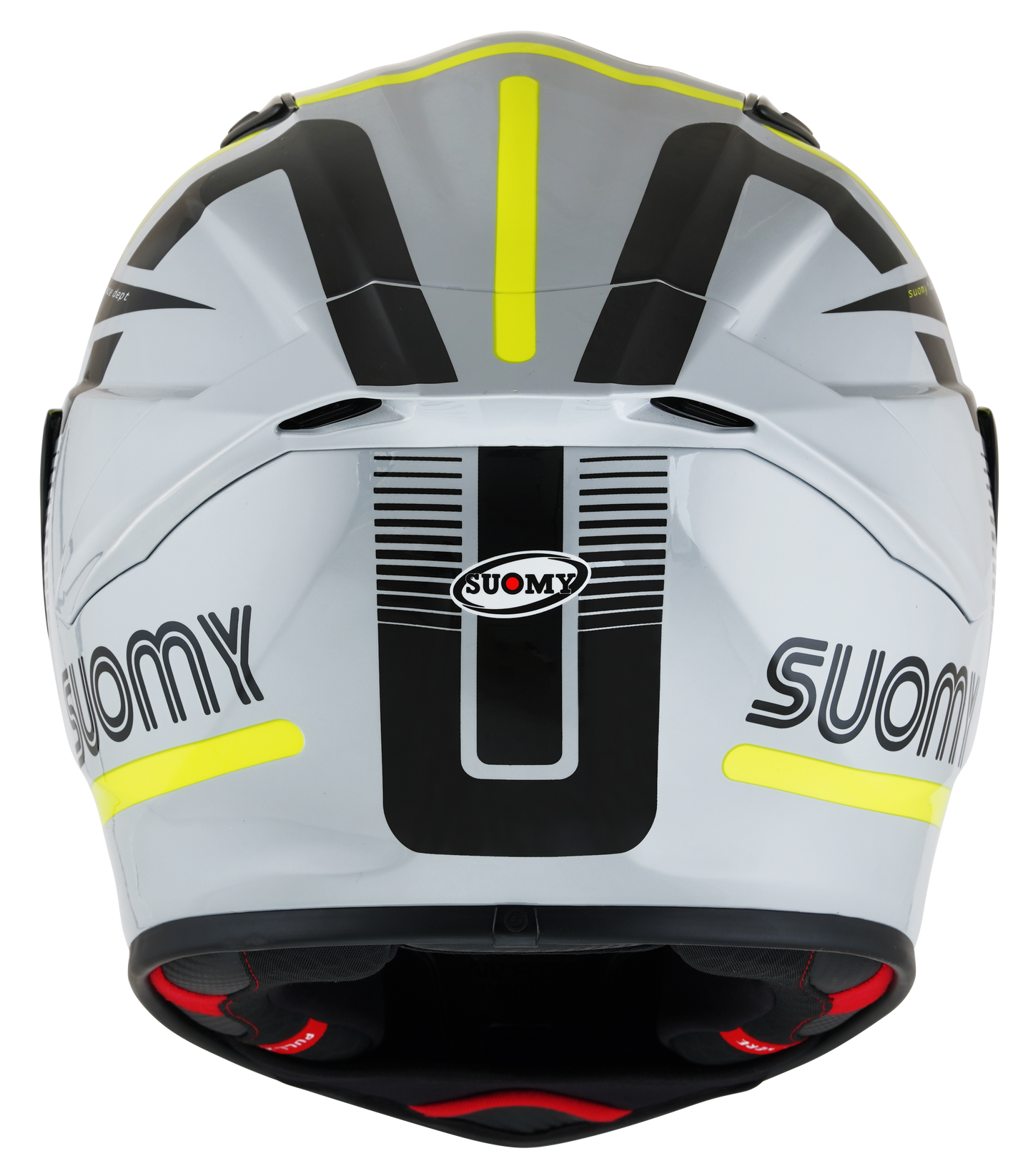 Casca integrala Suomy Track-1 Ninety Seven gri/galben - MotoRR