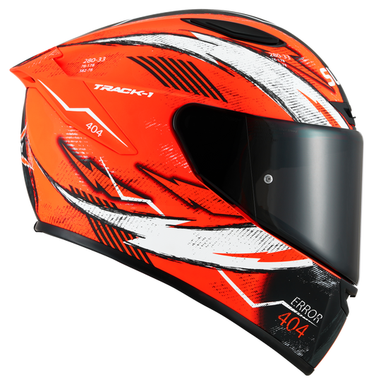 Casca integrala Suomy Track-1 404 Mat portocaliu - MotoRR