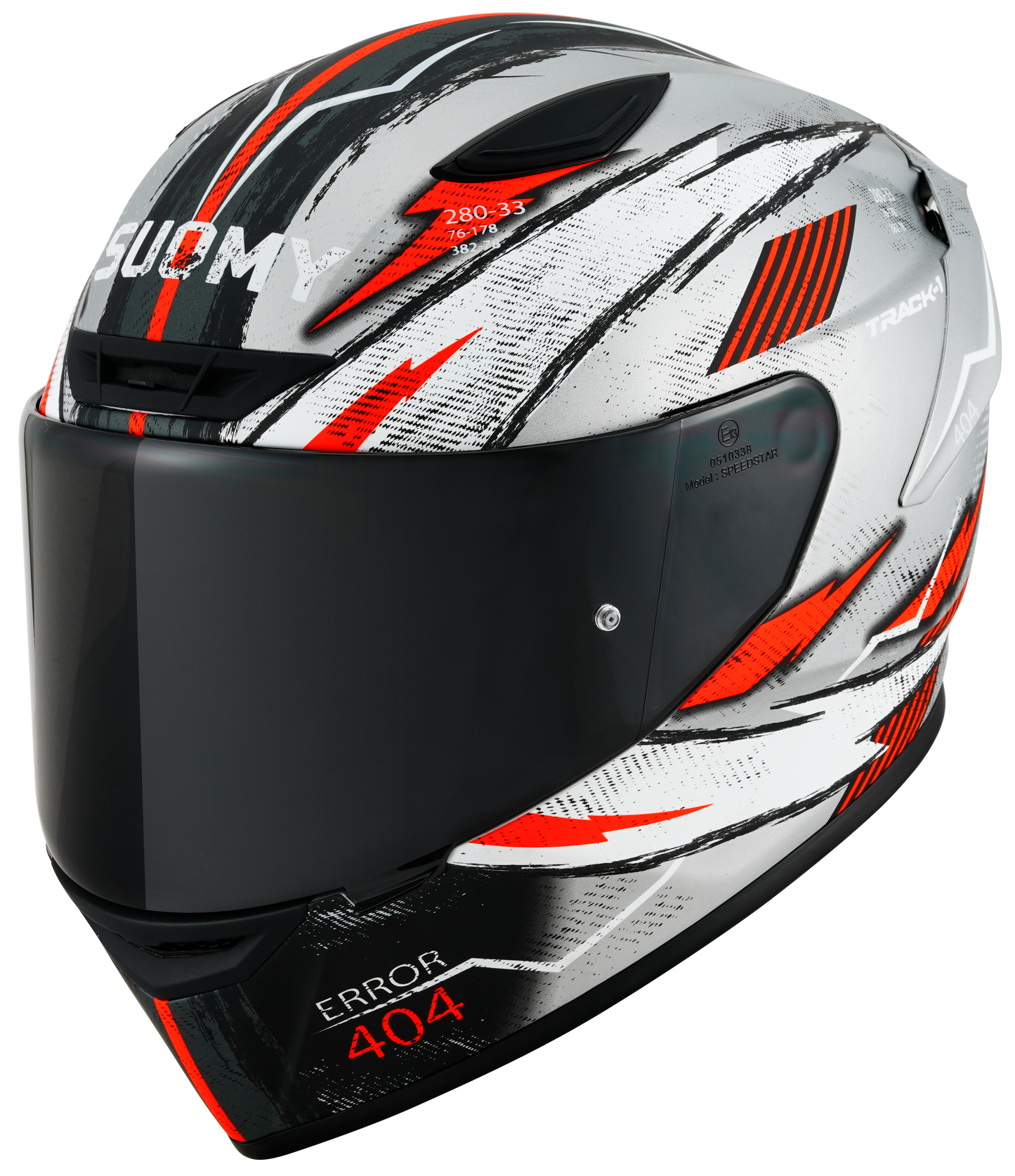 Casca integrala Suomy Track-1 404 Mat gri - MotoRR