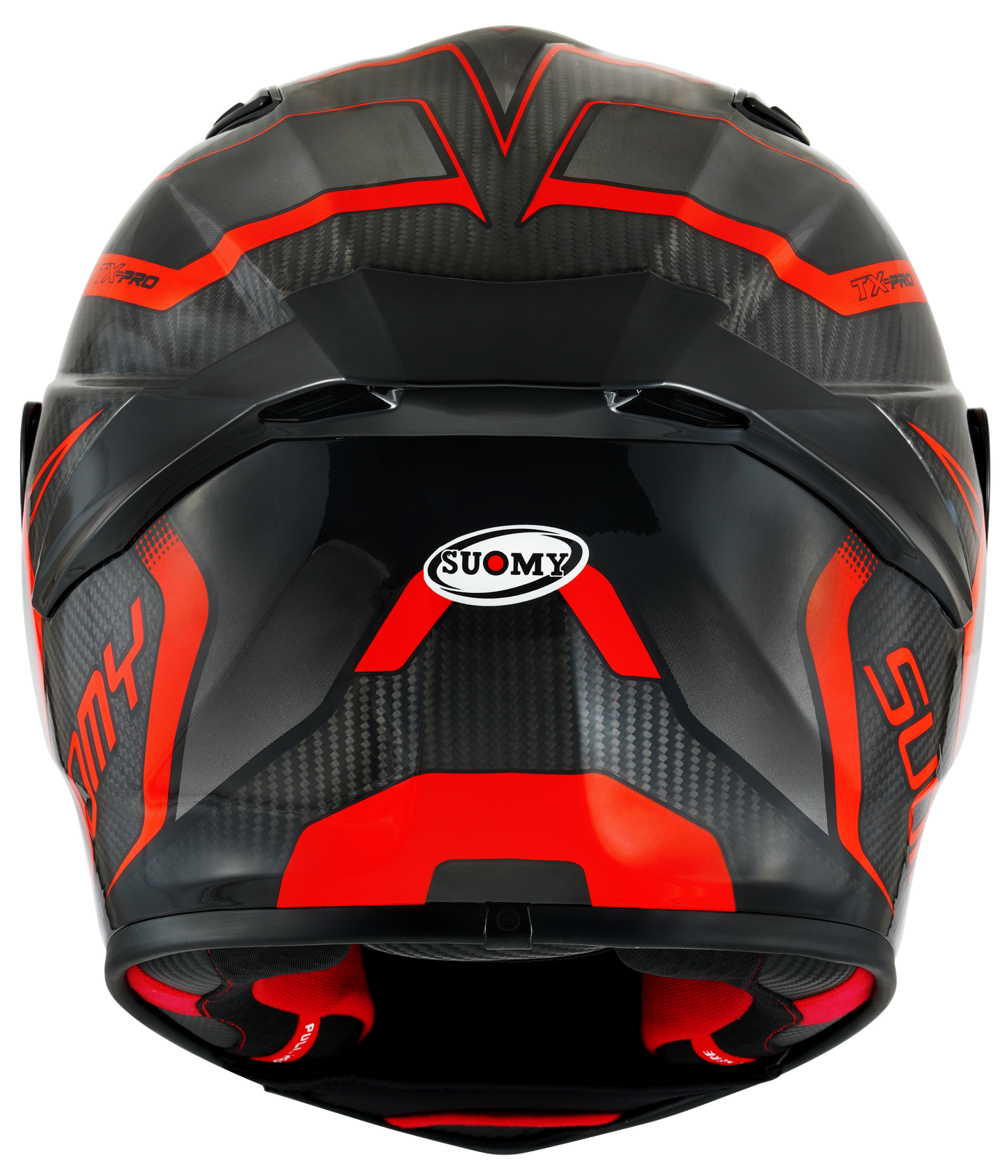 Casca integrala Suomy TX-PRO rosu/negru - MotoRR