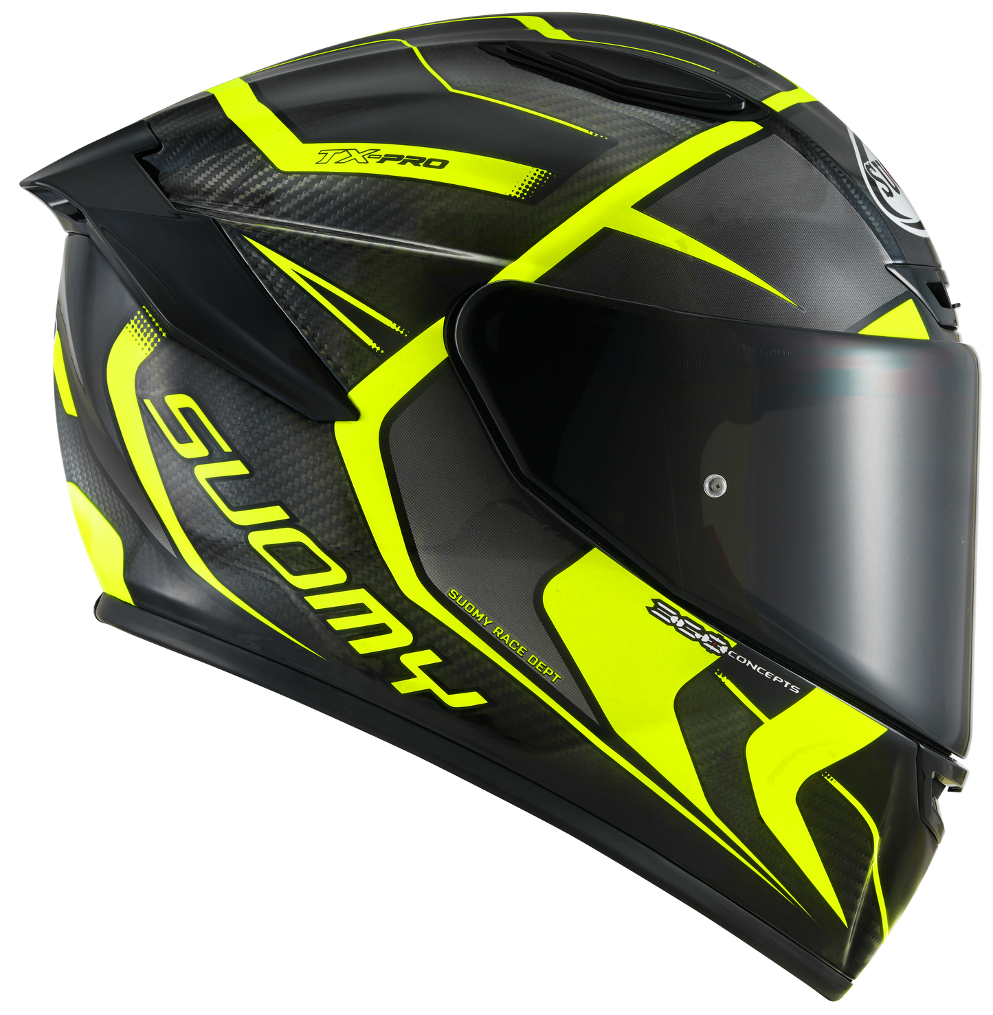 Casca integrala Suomy TX-PRO rosu/galben - MotoRR