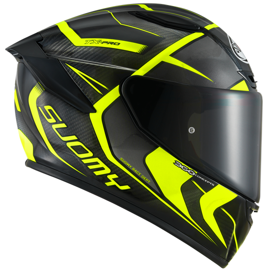 Casca integrala Suomy TX-PRO rosu/galben - MotoRR