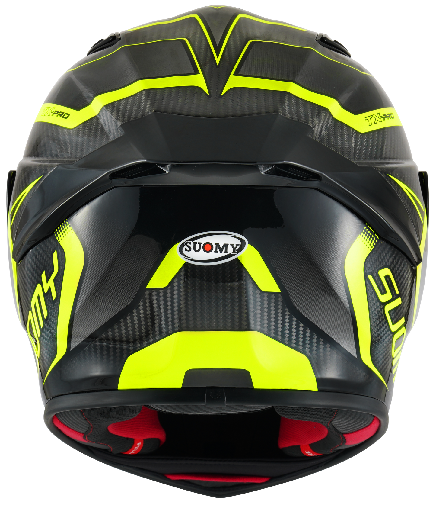 Casca integrala Suomy TX-PRO rosu/galben - MotoRR