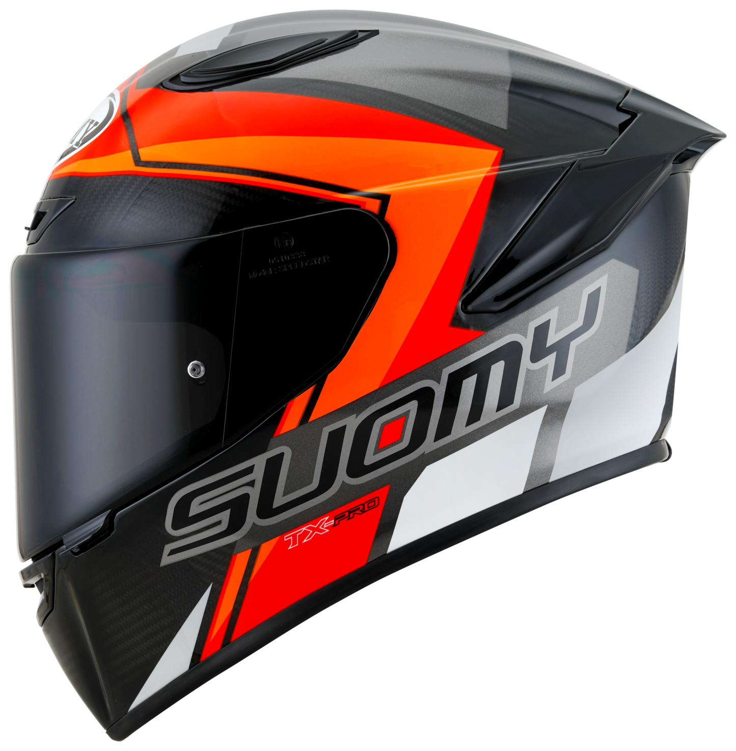 Casca integrala Suomy TX-PRO Glam portocaliu - MotoRR