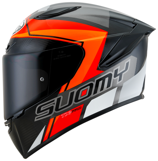 Casca integrala Suomy TX-PRO Glam portocaliu - MotoRR