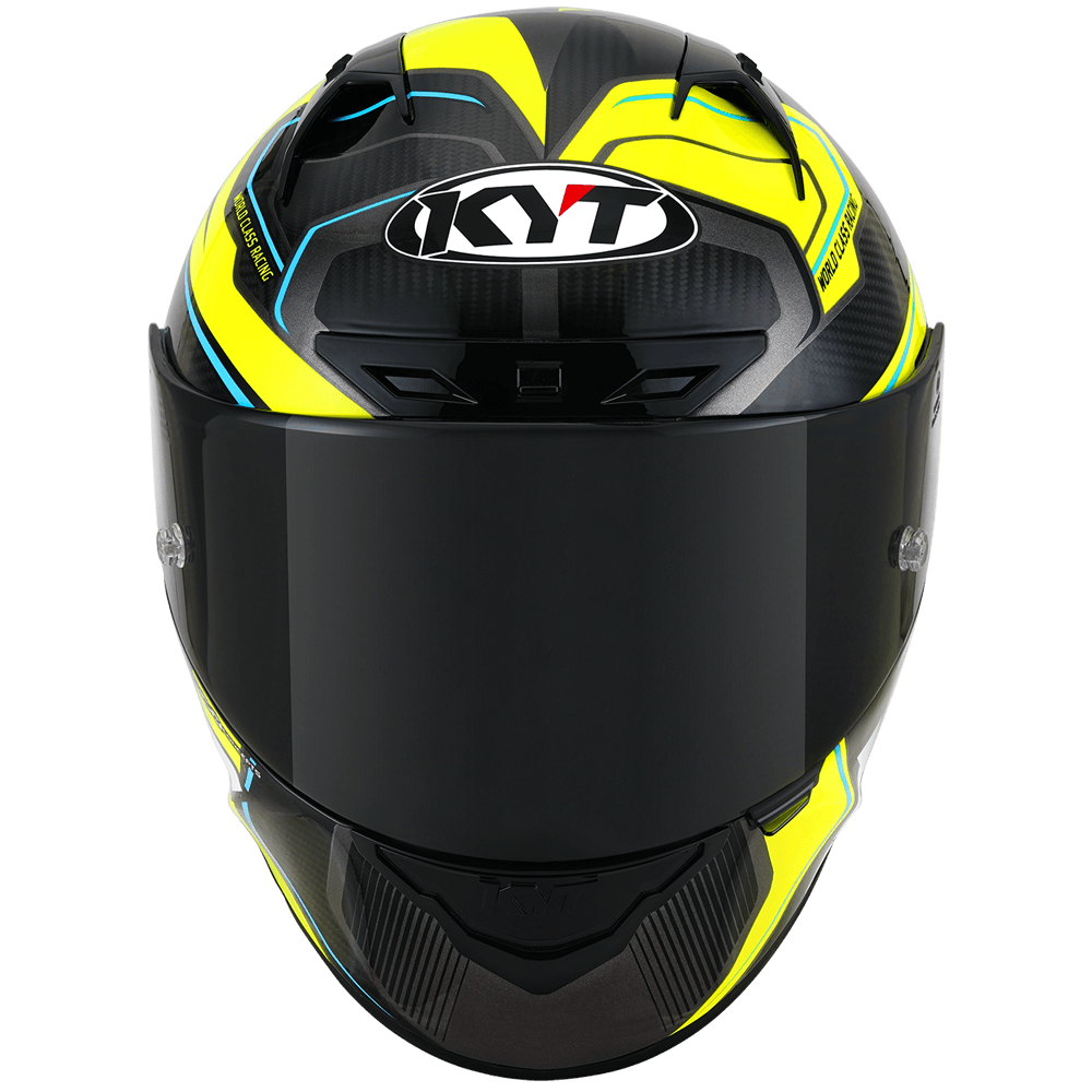Casca integrala KYT NZ Race Competition Carbon galben - MotoRR