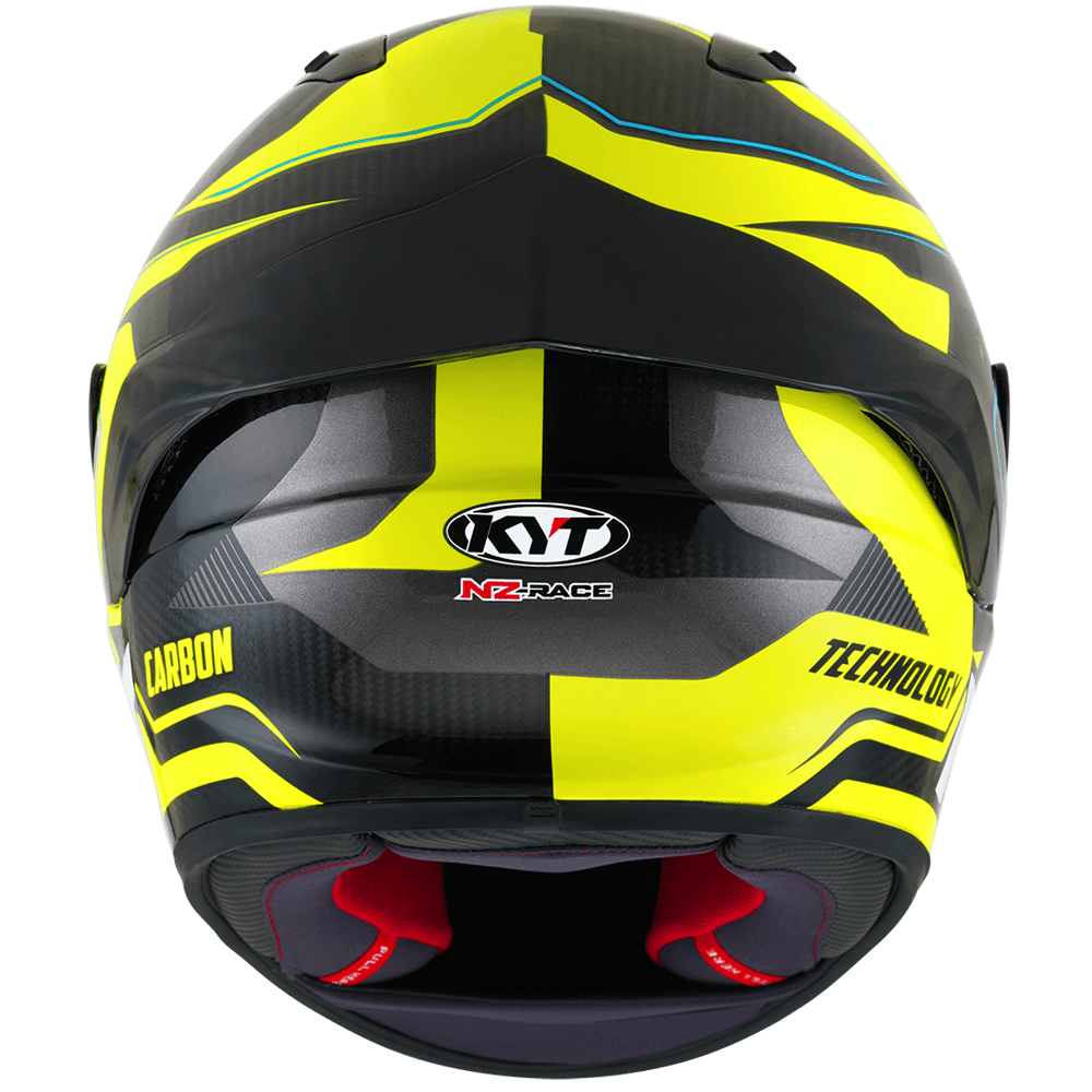 Casca integrala KYT NZ Race Competition Carbon galben - MotoRR