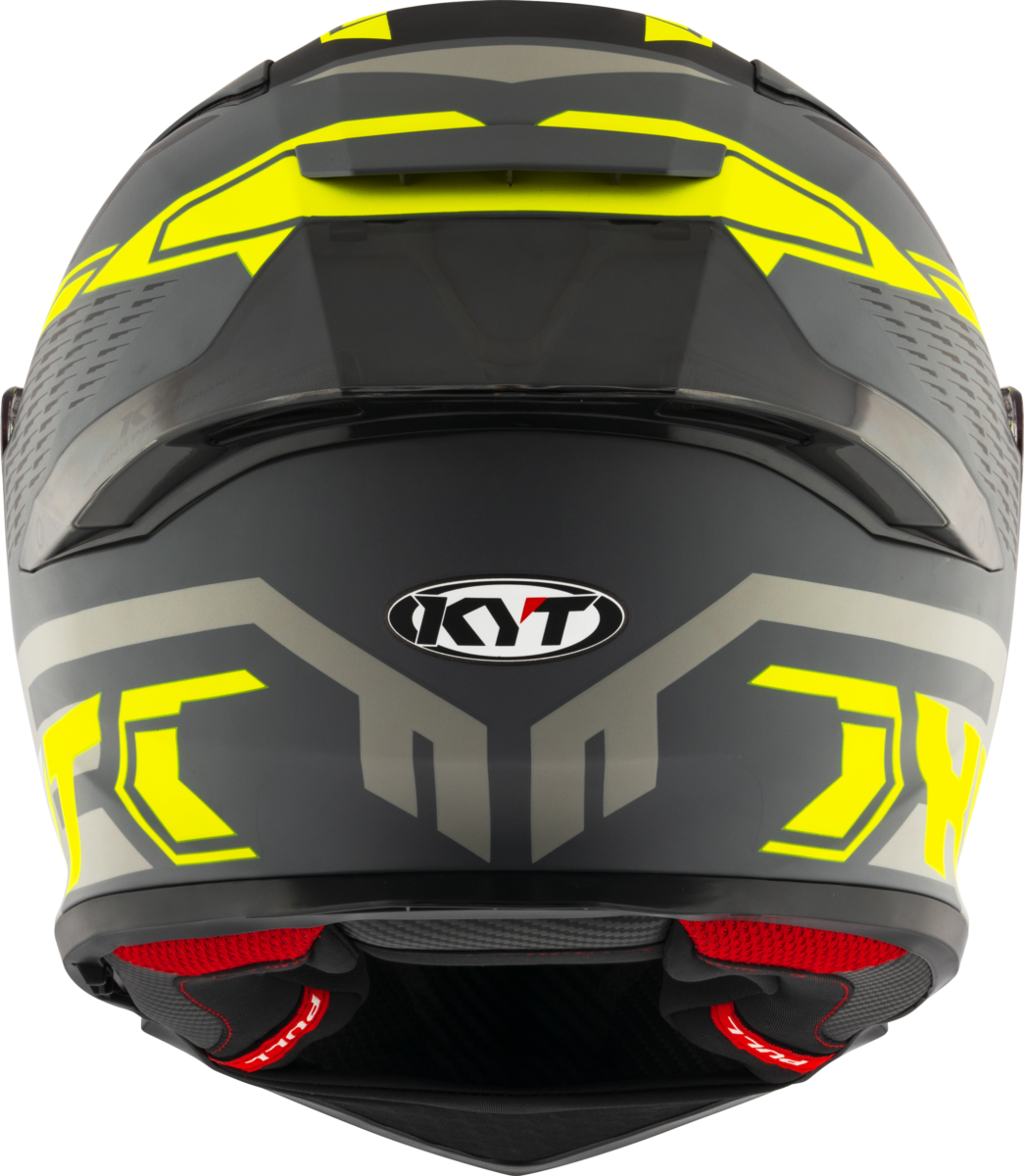 Casca integrala KYT R2R Octane Matt negru/galben - MotoRR