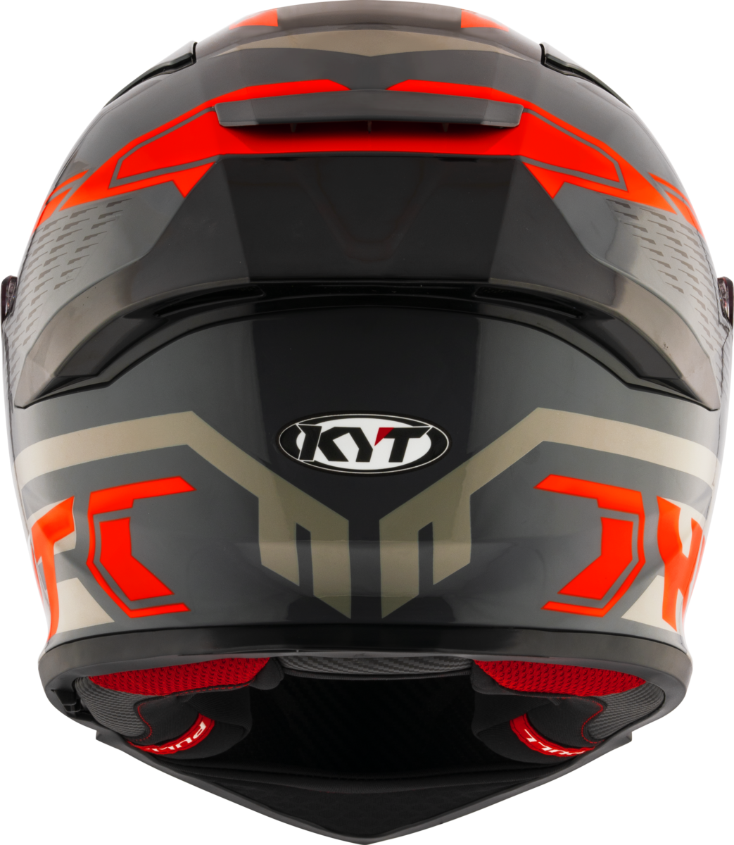 Casca integrala KYT R2R Octane Matt negru/rosu - MotoRR
