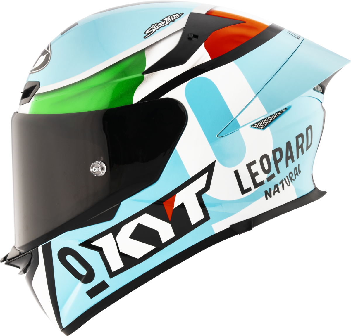 Casca integrala KYT TT-Revo Leopard Replica Tricolore - MotoRR