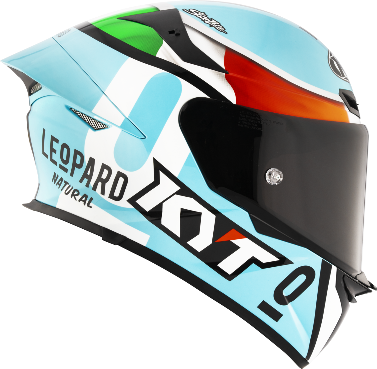 Casca integrala KYT TT-Revo Leopard Replica Tricolore - MotoRR