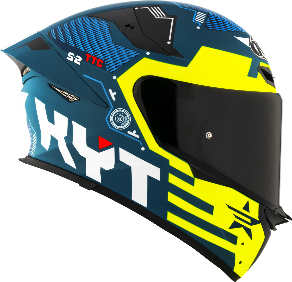 Casca integrala KYT TT-Revo Fuselage galben - MotoRR
