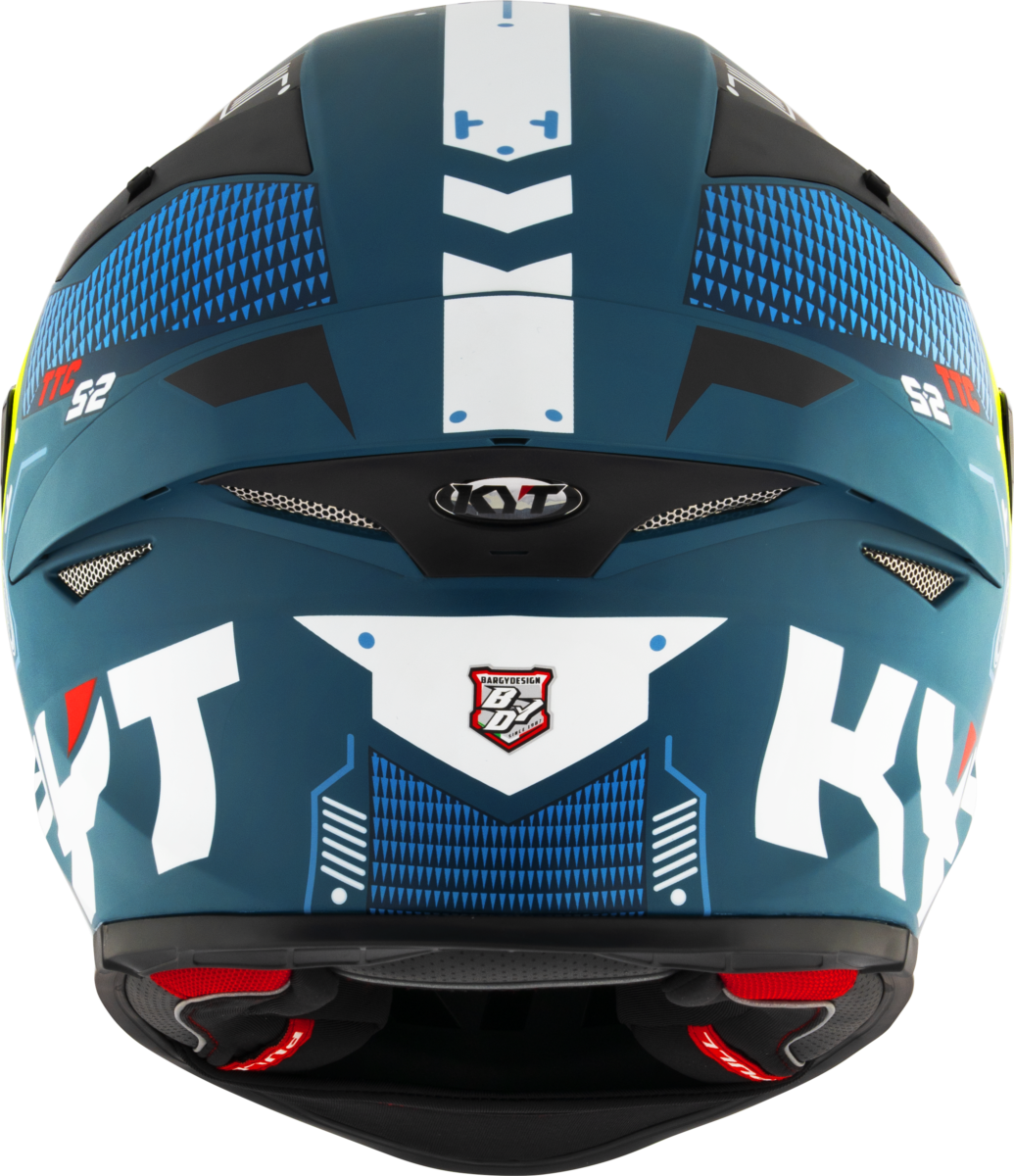 Casca integrala KYT TT-Revo Fuselage galben - MotoRR