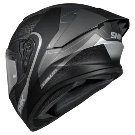 Casca integrala SMK Stellar Sport Flight gri-negru - MotoRR