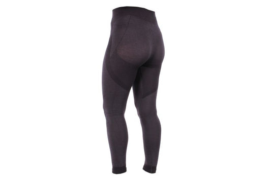 Pantaloni termoactivi femei Adrenaline Merino Wool negru - MotoRR