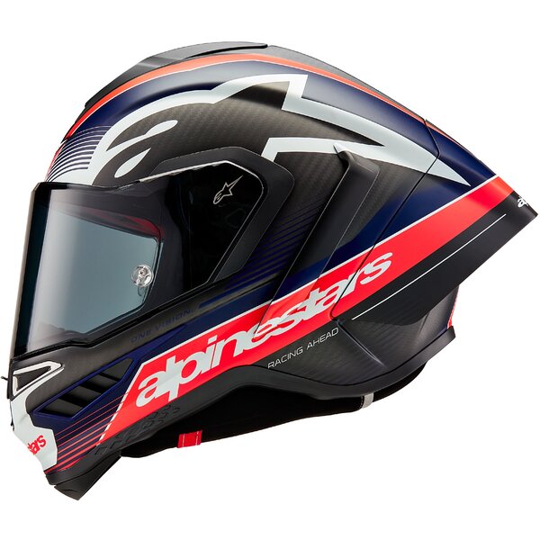 Casca integrala Alpinestars Supertech R10 Carbon Team negru/albastru/rosu - MotoRR