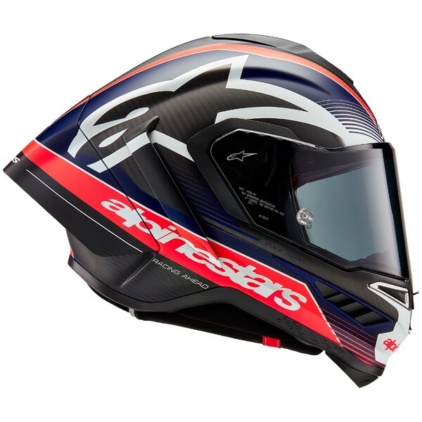 Casca integrala Alpinestars Supertech R10 Carbon Team negru/albastru/rosu - MotoRR