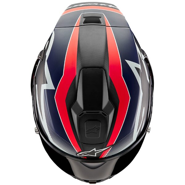 Casca integrala Alpinestars Supertech R10 Carbon Team negru/albastru/rosu - MotoRR