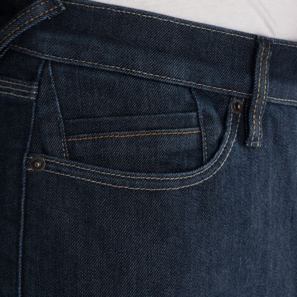 Blugi moto Oxford Original AA Approved 32" Regular albastru - MotoRR